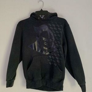 jansport all black ucf hoodie